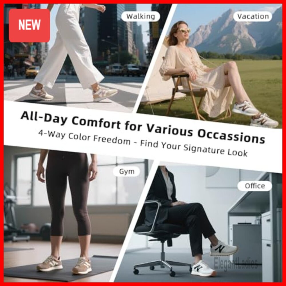 Platform Sneakers Suede Patchwork Non-Slip Walkin… - image 6